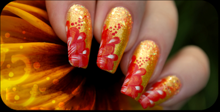 9 Best Sunflower Nail Art Designs with Pictures | Styles At Life