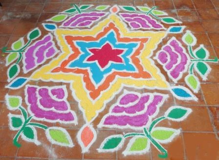 9 Best Telugu Rangoli Designs with Pictures | Styles At Life