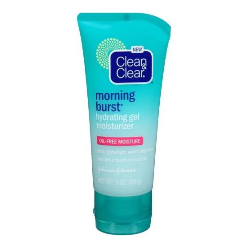 Clean and clear morning burst hydrating gel moisturizer