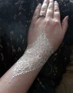 white henna designs 5