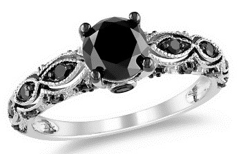 Juoda Diamond Silver Ring for Women