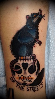 Čudovito Rat Tattoo Designs