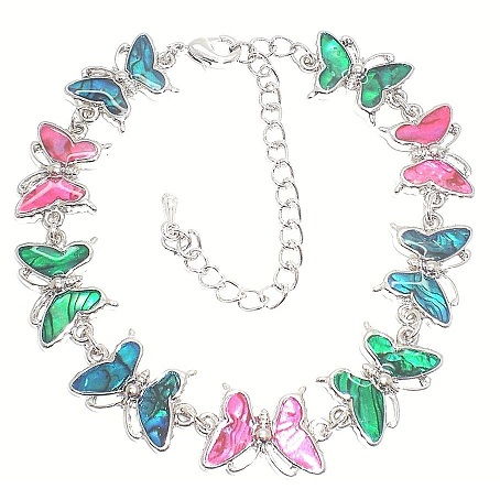 beijedt Butterfly Anklet for Women