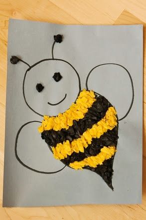 Audinys Paper Bee Craft