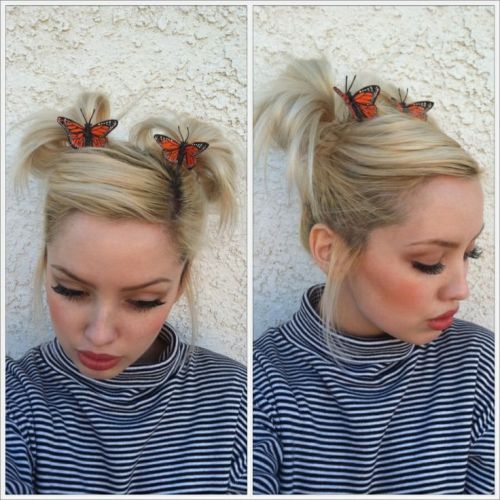 9 Cute Ponytail Hairstyles For Short Hair | Styles At Life