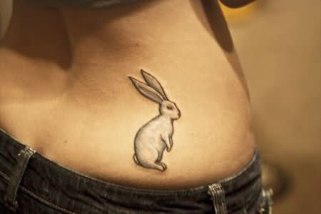 Neįtikėtinas Rabbit Tattoo Design