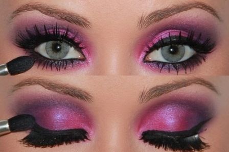 different types of eye makeup