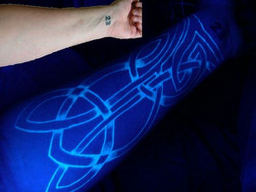 Fluorescent Tattoo