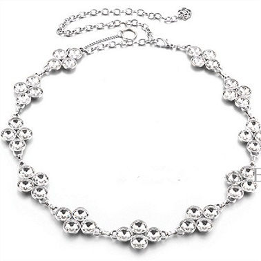 Diamond Nickel Waist chain Belt women
