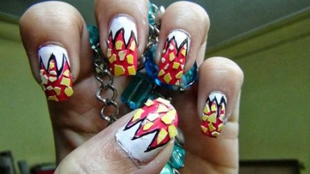 9 Easy Egg Shell Nail Art Designs with Pictures | Styles At Life