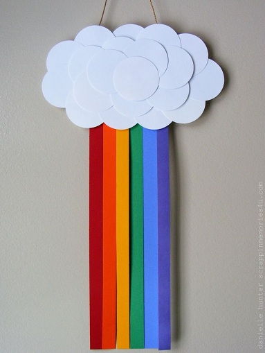 Papír Rainbow Fun Craft
