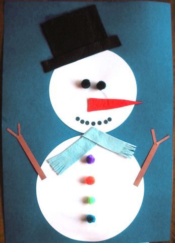 Simple Snowman Crafts
