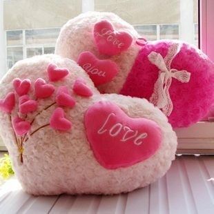 Szív Pillow Valentine Craft