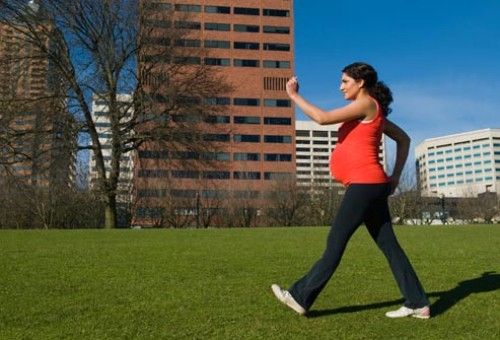 Exercises During Second Trimester-Walking
