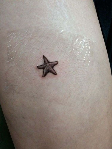 Majhna Star Fish Tattoo