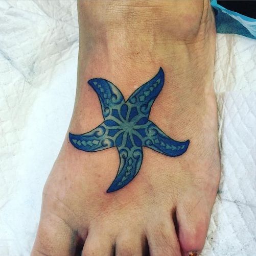 Izredni Star Fish Tattoo