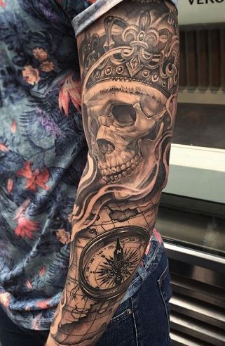 Skelet King Tattoo