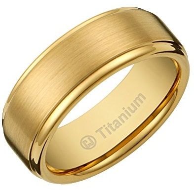 Simple Gold Rings for Men