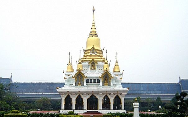 celebru Buddhist Temples in India-Wat Thai Temple