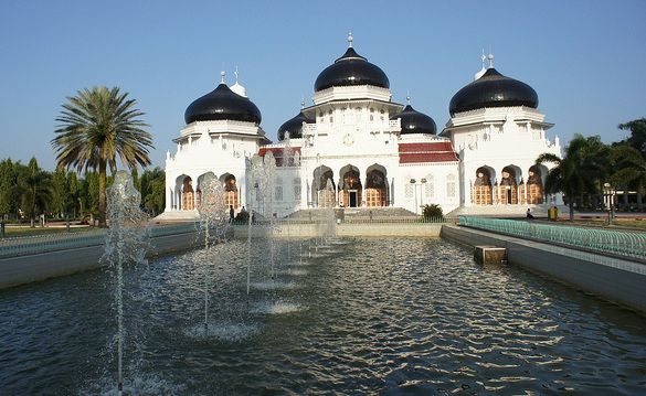 Baiturrahmanas-didžioji mošeja_indonesija-turistinės vietos