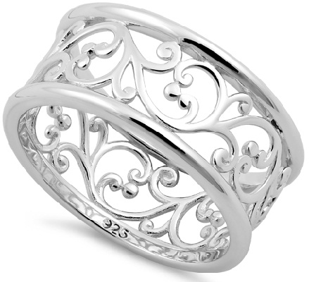 Sterlingas Silver Bands Ring