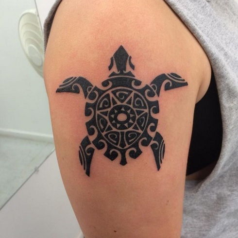 Törzsi Turtle Tattoo