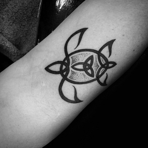 kelta Knot Turtle Tattoo