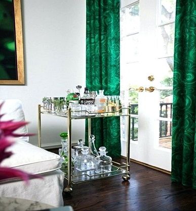 9 Gyönyörű zöld függöny tervek új házhoz Stílusok az életben