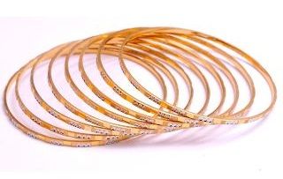 rold gold Bangles