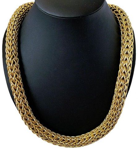 Huge and Heavy 18k Gold Chain