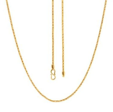 Hex link 18k Gold Chain