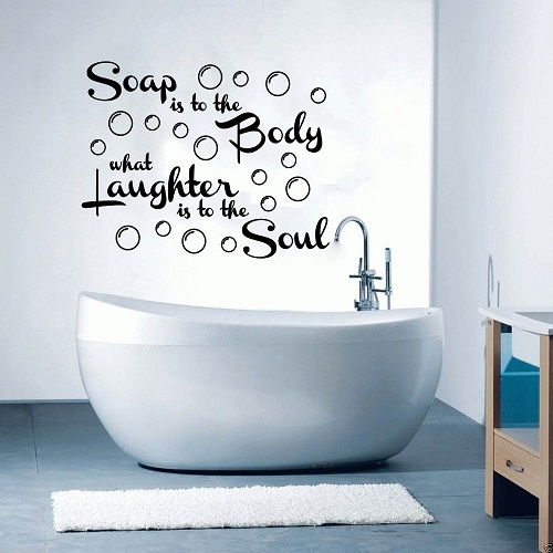 Kreatív fun style décor for Bathroom