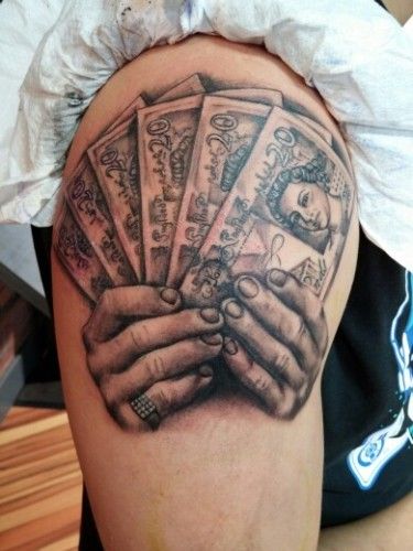 Money tattoo Designs 2