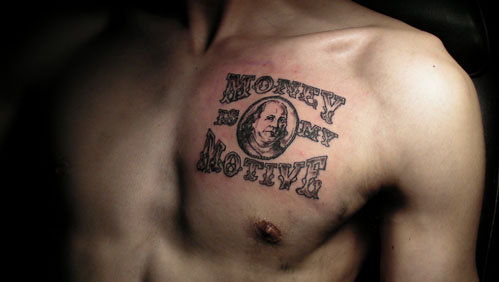 Money tattoo Designs 9