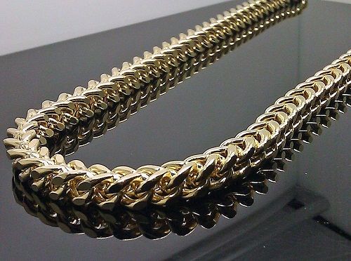 Italiană thick Franco gold chain