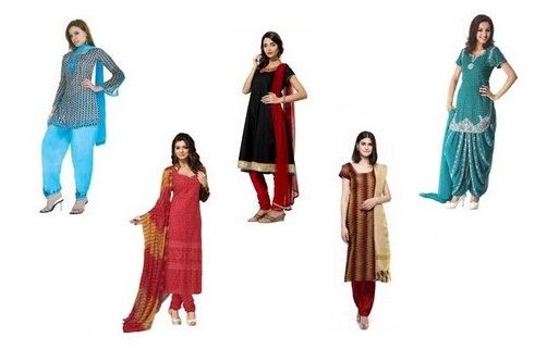 Short Salwar Suits for Ladies