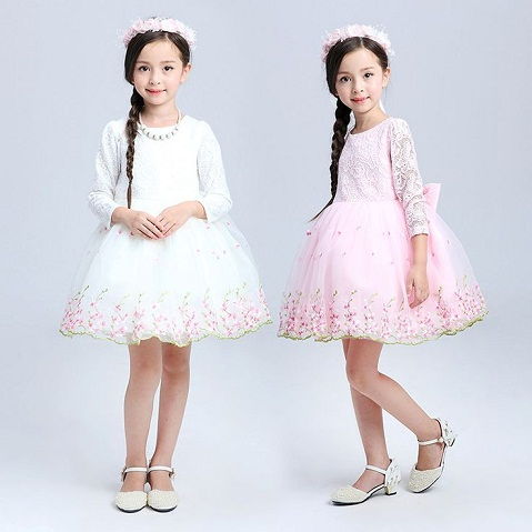 9 Latest Embroidery Frocks Design for Kid Girls | Styles At Life