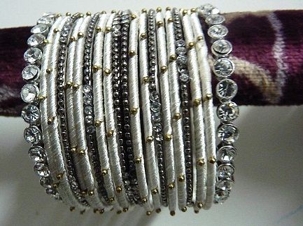 Party wear Metal Bangles for Girls