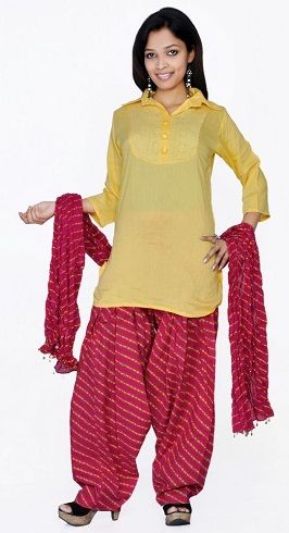Leherya Print Salwar Suit