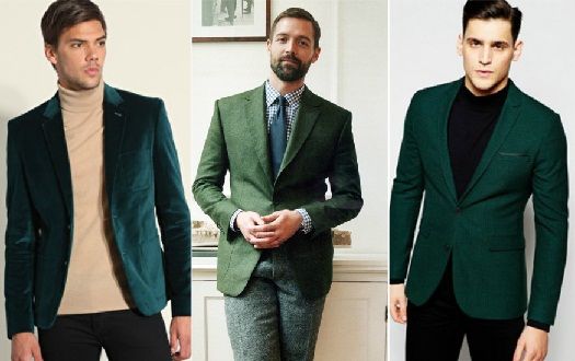 Green Blazers for Men