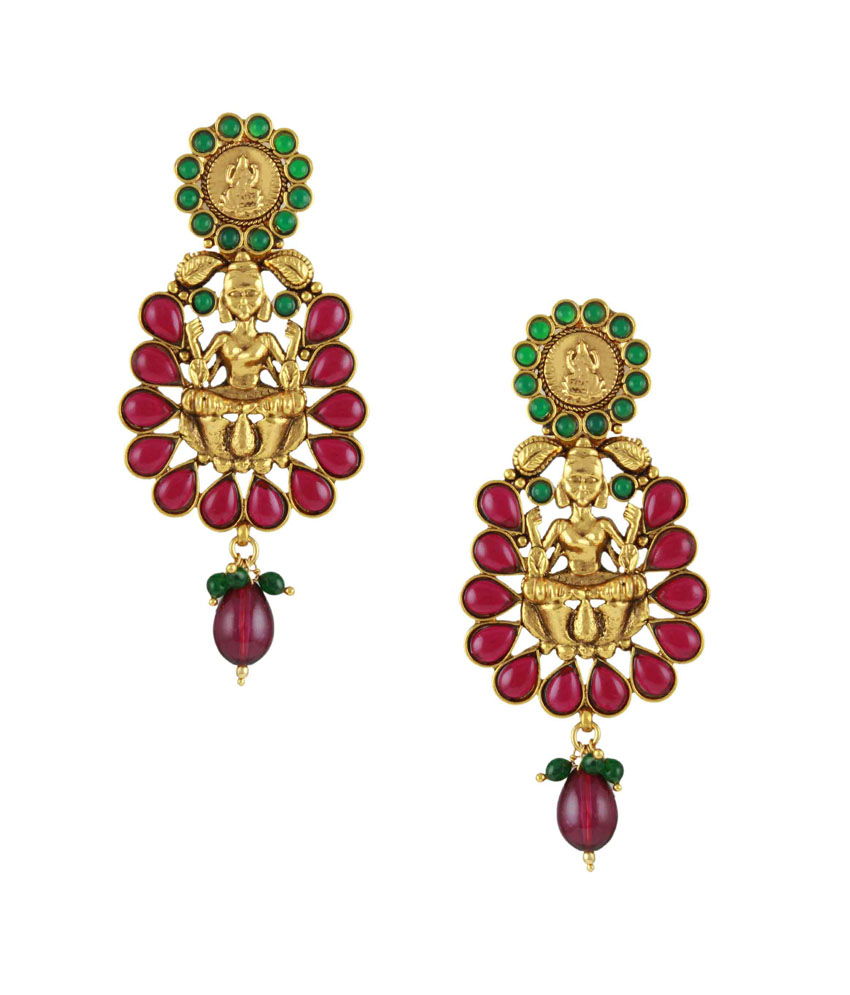 temple-jewellery-earrings-temple-earrings-with-ruby-and-emeralds