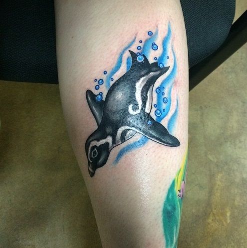 scufundare Penguin Tattoo