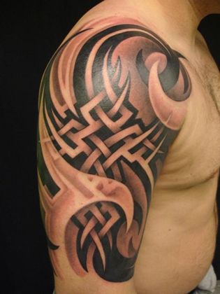 Tribal Celtic style Tattoo