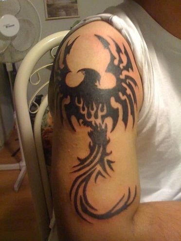 Törzsi Phoenix Tattoo