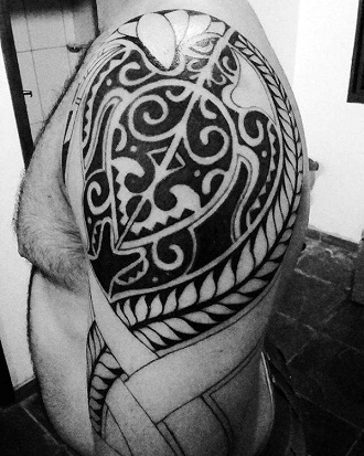 Törzsi Turtle Tattoo