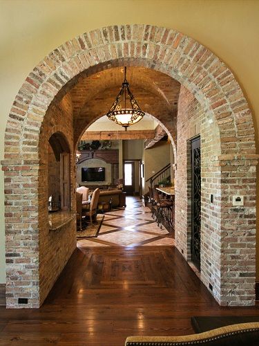 Legjobb brick style Hall Arch Design