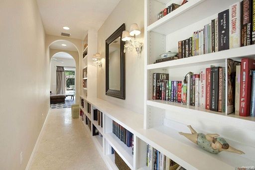 Hallway Book Shelf
