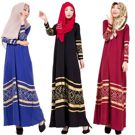Traditional hijab Dress