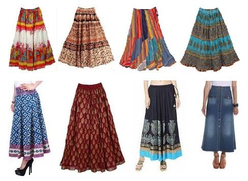 cotton-skirts-for-ladies