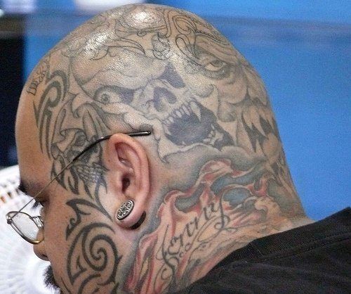Visas Head Tattoos